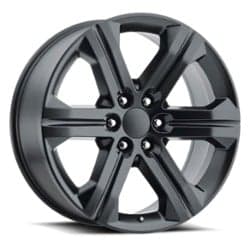 Factory Reproductions FR 47 2018 Sierra 24x10 6x139.7 30 ET 78.1 CB Satin Black