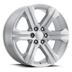 Factory Reproductions FR 47 2018 Sierra 24x10 6x139.7 30 ET 78.1 CB Silver