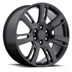 Factory Reproductions FR 48 Cadillac Escalade 24x10 6x139.7 31 ET 78.1 CB Gloss Black