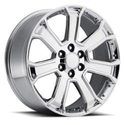 Factory Reproductions FR 49 GMC Yukon Denali 22x9 6x139.7 31 ET 78.1 CB PVD