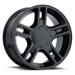 Factory Reproductions FR 51 Ford Harley 20x9 5x135/5x139.7 14 ET 87 CB Gloss Black