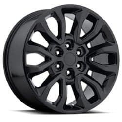 Factory Reproductions FR 53 Ford Raptor 20x9 6x135 30 ET 87 CB Gloss Black