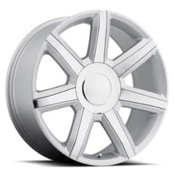 Factory Reproductions FR 56 Escalade Luxury 22x9 6x139.7 31 ET 78.1 CB Silver/Chrome