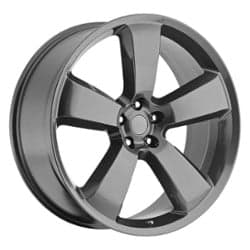 Factory Reproductions FR 61 Charger 22x9 5x115 18 ET 71.5 CB Comp Gray