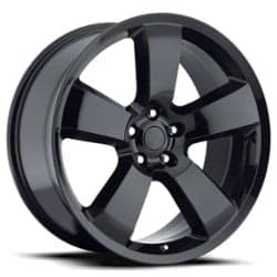 Factory Reproductions FR 61 Charger 20x9 5x115 20 ET 71.5 CB Gloss Black