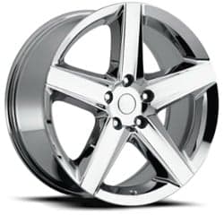 Factory Reproductions FR 63 Jeep 20x10 5x127 50 ET 71.5 CB Chrome