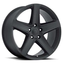 Factory Reproductions FR 63 SRT8 20x10 5x127 50 ET 71.5 CB Satin Black