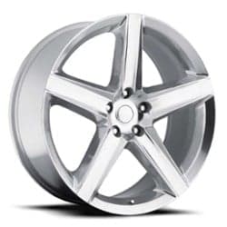 Factory Reproductions FR 63 Jeep SRT8 20x10 5x127 50 ET 71.5 CB Polished