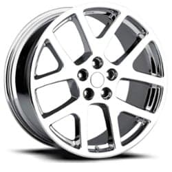 Factory Reproductions FR 64 Jeep Viper 22x9 5x127 35 ET 71.5 CB Chrome