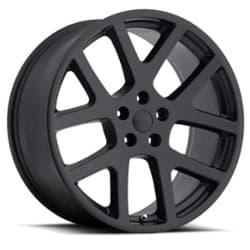 Factory Reproductions FR 64 Jeep Viper 24x9 5x115 18 ET 71.5 CB Satin Black