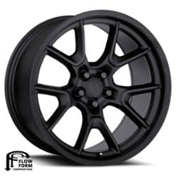 Factory Reproductions FR 66F Dodge Anniversary 20x11 5x115 -3 ET 71.5 CB Satin Black