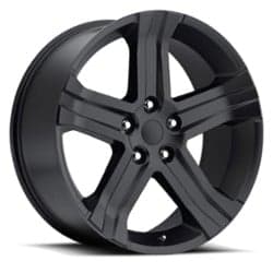 Factory Reproductions FR 69 Ram RT 22x9 5x139.7 20 ET 77.8 CB Satin Black