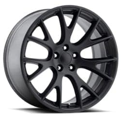 Factory Reproductions FR 70 Hellcat 20x9.5 5x115 15 ET 71.5 CB Satin Black