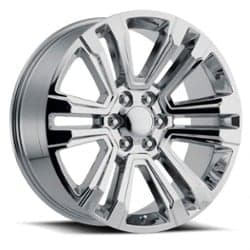 Factory Reproductions FR 72 Escalade 24x10 6x139.7 30 ET 78.1 CB Silver Machined Face