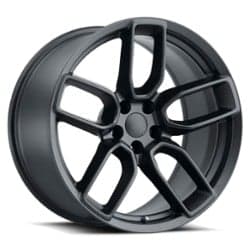 Factory Reproductions FR 74 Dodge Widebody 20x10.5 5x115 25 ET 71.5 CB Satin Black