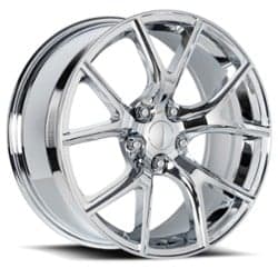 Factory Reproductions FR 75 Jeep Trackhawk 20x9 5x127 35 ET 71.5 CB Chrome