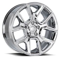 Factory Reproductions FR 76 Ram 1500 24x10 5x139.7 25 ET 77.8 CB Chrome