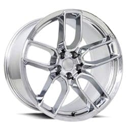 Factory Reproductions FR74 Dodge Widebody 20x10.5 5x115 -9 ET 71.5 CB Chrome