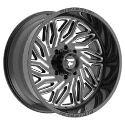 Fittipaldi FA13BM 24x12 8x180 -44 ET 124.3 CB Black Milled