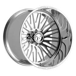 Fittipaldi FTF505P Left 24x10 4x156 -25 ET 132 CB Polished