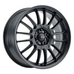 Focal 456 F-56 17x8 5x108/5x115 42 ET 72.56 CB Satin Black w/Satin Clear Coat