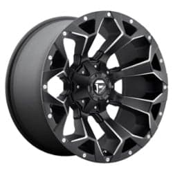 Fuel Assault D546 22x9.5 6x135/6x139.7 20 ET 106.1 CB Matte Black Milled