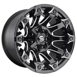 Fuel Battle Axe D578 20x9 5x114.3/5x127 1 ET 78.1 CB Gloss Black & Milled