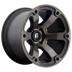 Fuel Beast D564 17x10 5x127 -18 ET 78.1 CB Black & Machined with Dark Tint