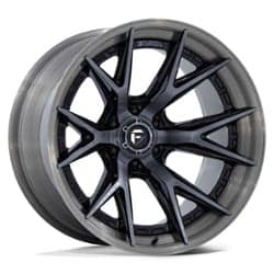 Fuel Catalyst FC402 24x12 8x165.1 -44 ET 125.1 CB Black Gray Tint