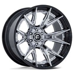 Fuel Catalyst FC402 24x12 8x165.1 -44 ET 125.1 CB Chrome Black Lip