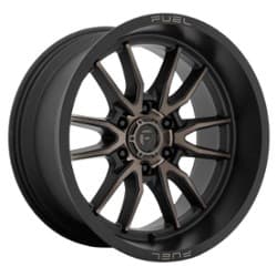 Fuel Clash 6 D762 24x12 6x135 -44 ET 87.1 CB Matte Black Dark Tint