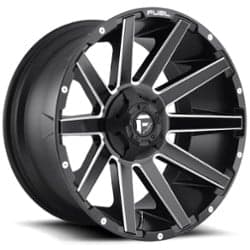 Fuel Contra D616 18x9 6x135/6x139.7 -12 ET 106.1 CB Matte Black & Milled