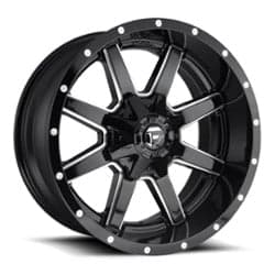 Fuel Maverick D610 18x9 8x170 1 ET 125.1 CB Gloss Black/Milled