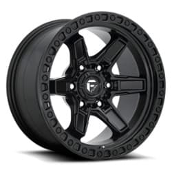 Fuel Kicker D697 17x9 6x114.3 12 ET 66.1 CB Matte Black