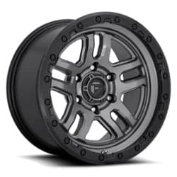 Fuel D701 Ammo 18x9 5x127 1 ET 71.5 CB Matte Gunmetal/Black Bead