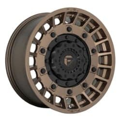 Fuel D725 Militia 20x10 6x135/6x139.7 -18 ET 106.1 CB Matte Bronze and Black