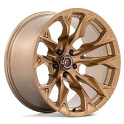 Fuel D805 Flame 5 24x12 5x127 -44 ET 71.5 CB Platinum Bronze