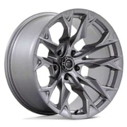 Fuel D806 Flame 5 24x12 5x127 -44 ET 71.5 CB Platinum