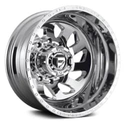 Fuel FF39 Dually Rear 22x8.25 -224 ET 142 CB Polished