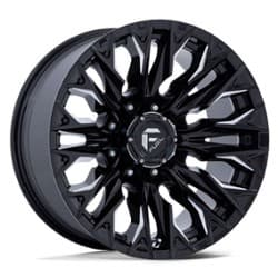 Fuel Flame 8 D803 20x10 8x180 -18 ET 124.2 CB Gloss Black Milled