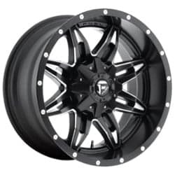 Fuel Lethal D567 15x8 5x114.3/5x120.65 -18 ET 72.56 CB Black & Milled