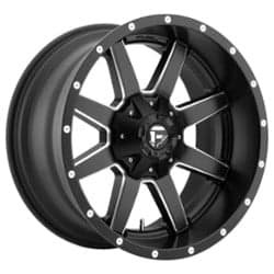 Fuel Maverick D538 24x12 5x127/5x139.7 -44 ET 87.1 CB Matte Black Milled