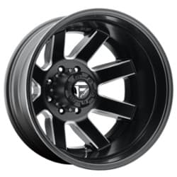 Fuel Maverick Dually Rear D538 22x8.30 8x200 -176 ET 142 CB Matte Black Milled