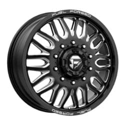 Fuel Mono DB66 Dually 20x8.25 8x200 105 ET 142.2 CB Matte Black Milled