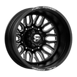 Fuel Mono DB66 Dually 20x8.25 10x225 -202 ET 170.1 CB Matte Black Milled