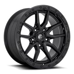 Fuel Rebel 5 D679 17x9 5x127 -12 ET 71.5 CB Matte Black