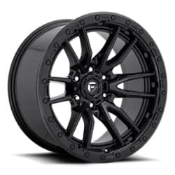 Fuel Rebel 6 D679 17x9 6x135 -12 ET 87.1 CB Matte Black