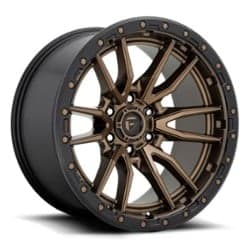 Fuel Rebel D681 16x8 6x139.7 1 ET 106.1 CB Matte Bronze / Black