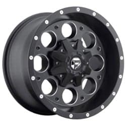 Fuel Revolver D525 15x8 5x114.3/5x120.65 -18 ET 72.56 CB Matte Black & Milled