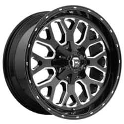 Fuel Titan D588 20x10 5x139.7/5x150 -18 ET 110.1 CB Black & Milled